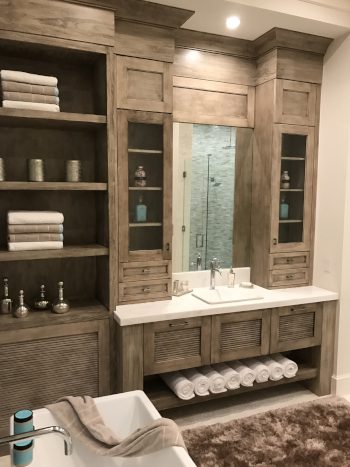 Bathroom Cabinet Design in Matthews, North Carolina